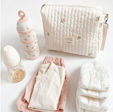 Quilted Diaper Pouch