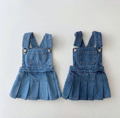 Denim Overall Skirt