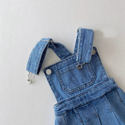 Denim Overall Skirt