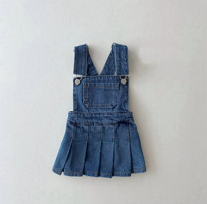 Denim Overall Skirt