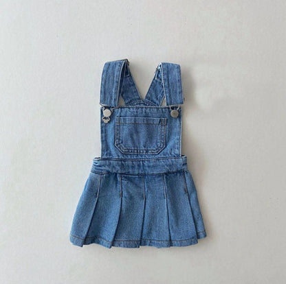 Denim Overall Skirt